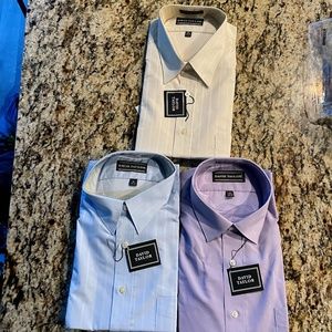 DAVID TAYLOR MEN’S LONG SLEEVE DRESS SHIRT